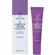 Youth Lab CC Complete Cream for Eyes All Skin Types Κρέμα Ολικής Αναδόμησης με Χρώμα για την Περιοχή των Ματιών 15ml