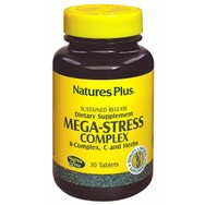 Natures Plus Mega Stress Complex Ισχυρή Φόρμουλα Κατά του Άγχους 30tabs