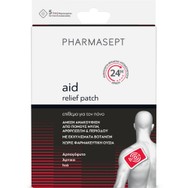 Pharmasept Aid Relief Patch 24h Αναλγητικά Επιθέματα μιας Χρήσης με Εκχυλίσματα Βοτάνων 5 Τεμάχια