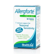 Health Aid Allergforte Φυσικό Αντισταμινικό για τις Εποχιακές Αλλεργίες με Αντιφλεγμονώδεις & Αντιοξειδωτικές Ιδιότητες 60tabs