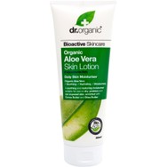 Dr Organic Aloe Vera Skin Lotion Ενυδατικό Γαλάκτωμα Σώματος με Αλόη, Ιδανικό για Ξηρές, Ευαίσθητες Επιδερμίδες 200ml