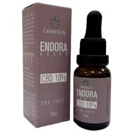 Cannsun Endora Drops CBD 10% THC Free Σταγόνες για την Αντιμετώπιση Ημικρανιών με Έλαιο Κάνναβης 15ml