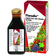 Floradix Liquid Iron & Vitamin Formula Συμπλήρωμα Διατροφής Σιδήρου & Βιταμινών Κατά της Αναιμίας για Φυσική Τόνωση 250ml