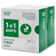 Lactotune Promo Fiber Συμπλήρωμα Διατροφής Προβιοτικών & Πρεβιοτικών Κατά της Δυσκοιλιότητας 28 Sachets (2x14 Sachets)