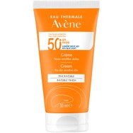 Avene Invisible Finish Spf50+ for Dry Sensitive Skin Cream Αντηλιακή Κρέμα Προσώπου Πολύ Υψηλής Προστασίας με Φίλτρο Κατάλληλο για Ξηρές & Ευαίσθητες Επιδερμίδες 50ml