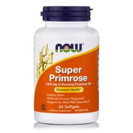 Now Foods Super Primrose 1300mg Συμπλήρωμα Διατροφής με Έλαιο Νυχτολούλουδου Υψηλής Δραστικότητας 60 Softgels