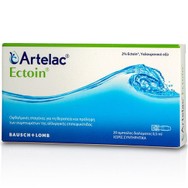 Bausch & Lomb Artelac Ectoin Οφθαλμικές Σταγόνες 20 Αμπούλες x 0,5ml