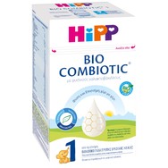 Hipp Bio Combiotic με Metafolin No 1 Βιολογικό Γάλα Πρώτης Βρεφικής Ηλικίας με Φυσικούς Γαλακτοβάκιλλους 600gr