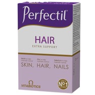 Vitabiotics Perfectil Plus Hair Extra Support Συμπλήρωμα Διατροφής για Υγιή Μαλλιά, Δέρμα & Νύχια 60tabs