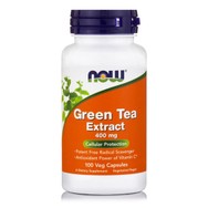 Now Foods Green Tea Extract 400mg Αντιοξειδωτικό Συμπλήρωμα Διατροφής με Πράσινο Τσάι, για την Καύση του Λίπους 100veg.caps