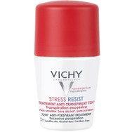 Vichy Stress Resist 72h Deodorant & Antiperspirant Roll-on Αποσμητικό, Αντιιδρωτικό Roll-on για Προστασία Έως & 72 Ώρες, Κατά της Έντονης Εφίδρωσης 50ml