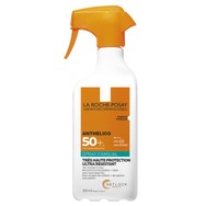 La Roche-Posay Anthelios Family Spray Spf50+ Αντηλιακό Γαλάκτωμα Προσώπου, Σώματος Πολύ Υψηλής Προστασίας για Όλη την Οικογένεια, Χωρίς Άρωμα 300ml