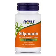 Now Foods Silymarin Milk Thistle Extract 150mg Συμπλήρωμα Διατροφής, Αποτοξίνωση, Προστασία & Αναζωογόνηση του Ήπατος 60 VegCaps