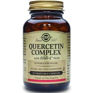 Solgar Quercetin Complex Συμπλήρωμα Διατροφής Εξαιρετικά Χρήσιμο στην Αντιμετώπιση Συμπτωμάτων Αλλεργίας veg.caps