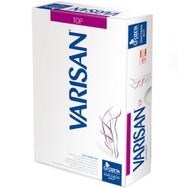 Varisan Top Ccl 2 Medical Compression Stockings Θεραπευτικές Κάλτσες Ριζομηρίου Διαβαθμισμένης Συμπίεσης με Ανοικτά Δάκτυλα 23-32 mmHg Normale Μαύρο 1 Τεμάχιο