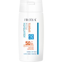 Froika Aquatouch Sunscreen Sports Spf50+ Fluid 100ml - Αντηλιακό Προσώπου & Σώματος Λεπτόρρευστης Υφής Πολύ Υψηλής Προστασίας Εξαιρετικά Ανθεκτικό σε Νερό & Ιδρώτα, Ιδανικό για Outdoor Sports