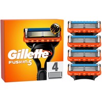 Gillette Fusion5, 4 Τεμάχια - Ανταλλακτικά Ξυριστικής Μηχανής για Άνδρες με 5 Λεπίδες Ακριβείας