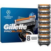 Gillette Promo Pro Glide Replacement Razors 8 Τεμάχια & Θήκη Μεταφοράς 1 Τεμάχιο - Ανταλλακτικές Κεφαλές 5 Λεπίδων Ξυριστικής Μηχανής για Έως & 8 Μήνες Ξυρίσματος
