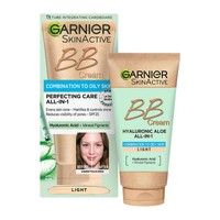 Garnier SkinActive BB Cream Combination to Oily Skin All in 1 Light 50ml - Ενυδατική Κρέμα 5 σε 1 για Τέλεια Επιδερμίδα