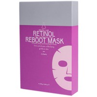Youth Lab Retinol Reboot Sheet Mask 4x20g - Εμποτισμένη Υφασμάτινη Μάσκα Προσώπου με Ρετινόλη για Άμεση Σύσφιξη & Λείανση των Έντονων Ρυτίδων