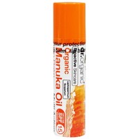Dr Organic Manuka Honey Lip Balm Spf15, 5.7ml - Βάλσαμο Χειλιών με Βιολογικό Μέλι Μανούκα, Ιδανικό για Ξηρά, Σκασμένα Χείλη