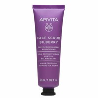Apivita Brightening Bilberry Face Scrub 50ml - Scrub Προσώπου με Μύρτιλλο για Λάμψη