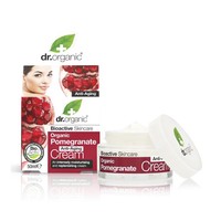 Dr Organic Pomegranate Anti-Aging Cream 50ml - Αντιγηραντική Κρέμα με Βιολογικό Ρόδι, Ιδανική για Ώριμες Επιδερμίδες
