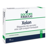 Doctor's Formulas Xolon 15caps - Συμπλήρωμα Διατροφής που Συμβάλλει στη Φυσιολογική Λειτουργία του Εντέρου
