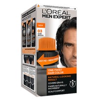 L'oreal Paris Men Expert One-Twist Hair Colour Natural Looking Result 50ml - Βαφή Μαλλιών για Γρήγορο & Εύκολο Φυσικό Αποτέλεσμα Ειδικά Σχεδιασμένο για Αντρικά Μαλλιά