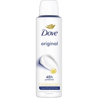 Dove Original 48h Long Lasting Freshness Deo Spray 150ml - Αποσμητικό Σπρέι με 48ωρη Προστασία & Αίσθηση Φρεσκάδας που Διαρκεί