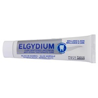Elgydium Brilliance & Care Toothpaste 30ml - Λευκαντική Οδοντόπαστα Κατά των Λεκέδων στα Δόντια
