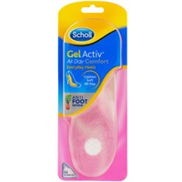 Dr. Scholl's Gel Activ Everyday Woman Heels 1 Ζευγάρι - Γυναικείοι Πάτοι Παπουτσιών με Τακούνι για Υποστήριξη στην Περιοχή της Καμάρας