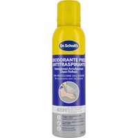 Dr. Scholl's Expert Care Foot Deodorant 150ml - Αποσμητικό Αντιιδρωτικό Spray Ποδιών 48ωρης Προστασίας