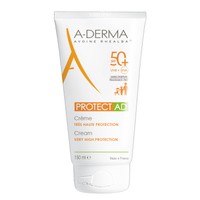 A-Derma Protect AD Creme Spf50+ 150ml - Αντηλιακή Κρέμα Προσώπου, Σώματος Πολύ Υψηλής Προστασίας για το Εύθραυστο Δέρμα με Τάση Ατοπίας