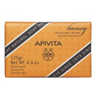 Apivita Natural Soap With Honey 125g - Φυτικό Σαπούνι με Μέλι, με  Καταπραϋντικές & Μαλακτικές Ιδιότητες, Ιδανικό για Ξηρή Επιδερμίδα
