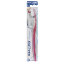 Inaden Elegance Medium Toothbrush 1 Τεμάχιο - Ροζ - Μέτρια Οδοντόβουρτσα για Βαθύ Καθαρισμό με Εργονομικό Σχήμα