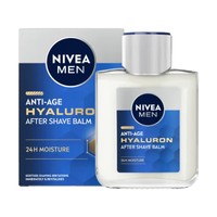 Nivea Men Anti-Age Hyaluron Anti After Shave Balm 100ml - ​​​​​​​Ενυδατικό & Καταπραϋντικό Βάλσαμο για Μετά το Ξύρισμα, Κατά των Ρυτίδων & των Ερεθισμών