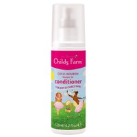 Childs Farm Leave-In Conditioner Organic Coconut for Dry & Curly Hair Κωδ CF604, 125ml - Βρεφική, Παιδική Μαλακτική Κρέμα σε Spray με Άρωμα Καρύδας για Ξηρά & Σγουρά Μαλλιά, Χωρίς Ξέβγαλμα