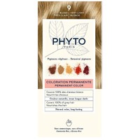 Phyto Permanent Hair Color Kit 1 Τεμάχιο - 9 Ξανθό Πολύ Ανοιχτό - Μόνιμη Βαφή Μαλλιών με Φυτικές Χρωστικές, Χωρίς Αμμωνία