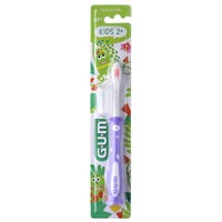 Gum Sunstar Kids 2 Years+ Soft Toothbrush 1 Τεμάχιο Κωδ 901 - Μωβ - Παιδική Οδοντόβουρτσα με Βεντούζα Στερέωσης από 2 Ετών