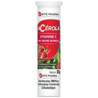 Forte Pharma Acerola Vitamin C 480mg 12 Chew.tabs - Συμπλήρωμα Διατροφής με Ασερόλα & Γεύση Κόκκινων Φρούτων
