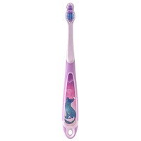 Jordan Step by Step 6-9 Years Soft Toothbrush 1 Τεμάχιο - Μωβ - Μαλακή Παιδική Οδοντόβουρτσα Κατάλληλη από 6 Έως 9 Ετών