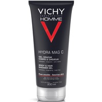 Vichy Homme Hydra Mag C Gel 200ml - Τονωτικό Gel Ντους για τον Άντρα