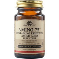 Solgar Amino 75 Essential Amino Acids 30veg.caps - Συμπλήρωμα Διατροφής του Συνόλου των Βασικών Αμινοξέων για τη Διατήρηση της Μυϊκής Μάζας
