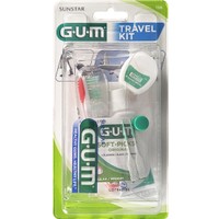 Gum Travel Kit 1 Τεμάχιο Κωδ 156 - Κόκκινο - Set Ταξιδιού Στοματικής Υγιεινής