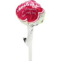 Kaiser Lollipop with Vitamins & Natural Fibers 1 Τεμάχιο - Φράουλα - Γλειφιτζούρι με Βιταμίνες & Φυτικές Ίνες με Πλούσια Γεύση 