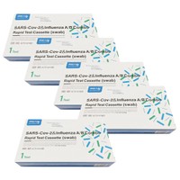 Realy Πακέτο Προσφοράς Sars-Cov2 & Influenza A/B Combo Rapid Self Test 5 Τεμάχια - Τεστ Ποιοτικής Ανίχνευσης Αντιγόνων Covid-19 Ag & Γρίπης Τύπου Α/Β σε Ρινοφαρυγγικό Επίχρισμα