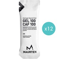 Σετ Maurten Gel 100 Caf 100 40g, 12 Τεμάχια - Συμπλήρωμα Διατροφής με Καφεΐνη Μινιμαλιστικής Φόρμουλας Τεχνολογίας Hydrogel για Ενέργεια & Εγρήγορση Κατά τη Διάρκεια Έντονης Άθλησης