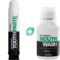 Σετ Frezyderm Periodigum Toothpaste 75ml & Periodigum Mouthwash 250ml - Οδοντόκρεμα & Φθοριούχο Στοματικό Διάλυμα Κατά των Συμπτωμάτων της Περιοδοντίτιδας