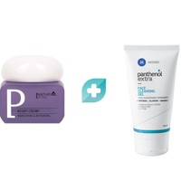 Σετ Medisei Panthenol Extra Nourishing & Repairing Night Cream 50ml & Δώρο Face Cleansing Gel 50ml - Ενυδατική Κρέμα Νύχτας για Θρέψη & Επανόρθωση & Αναζωογονητικό Gel Καθαρισμού Προσώπου